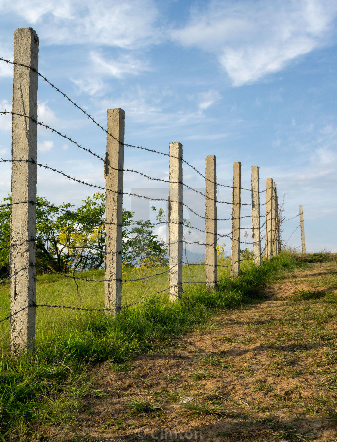 RCC Fencing | Cement Pole Fencing in Ahmedabad